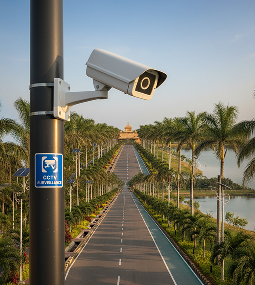 CCTV surveillance provided in secured gated community villa plots and residential land in Kallakurichi
